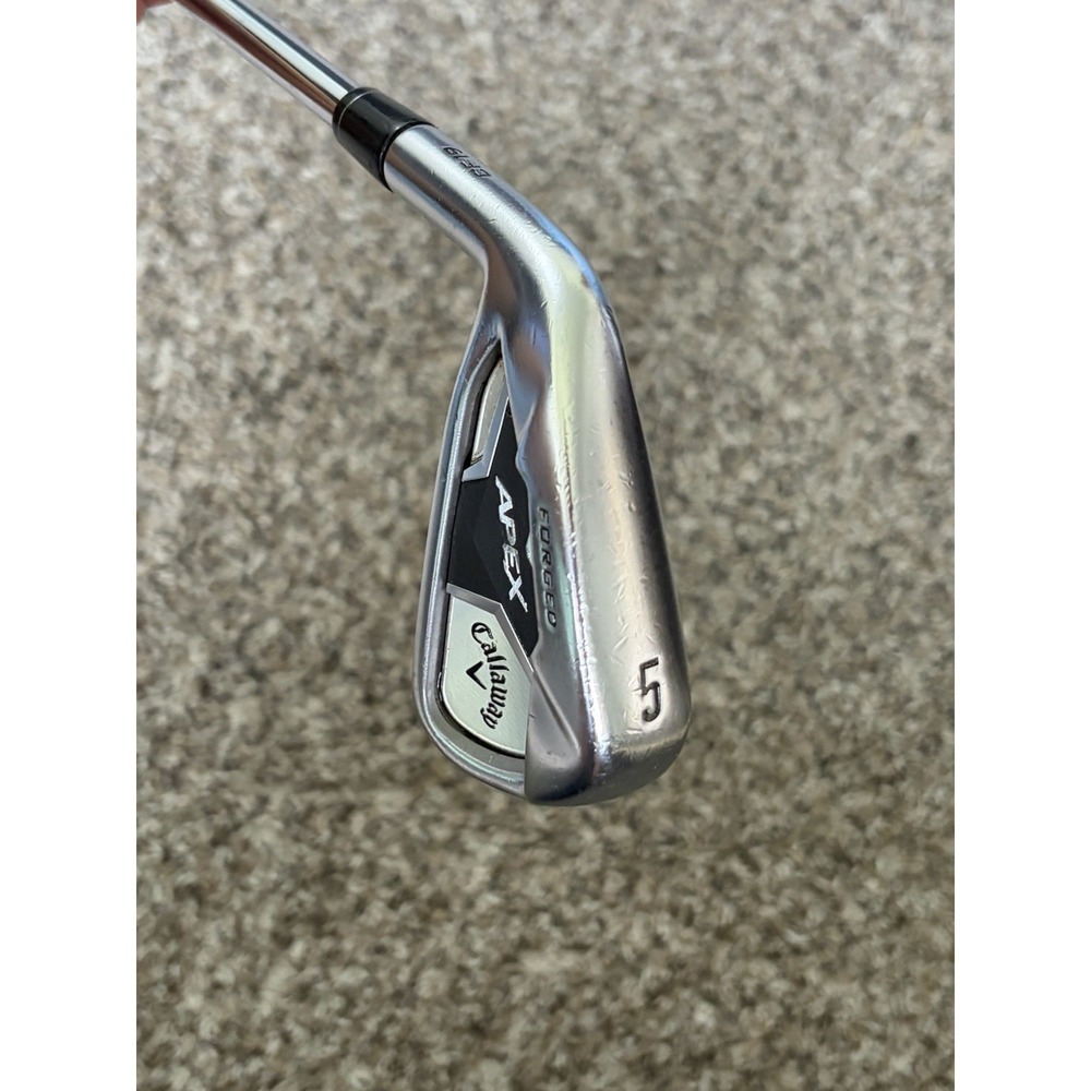Callaway Apex CF19 Forged 5 Iron Elevate 95g Reg Flex Steel Left Hand Golf Club